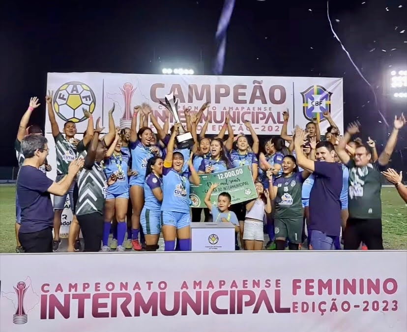 Cutias brilha e conquista o título no 1° Campeonato Intermunicipal de Futebol Feminino