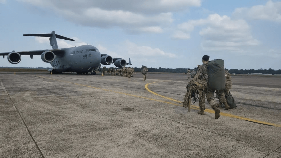 Militares norte-americanos chegam ao Amapá para treinamento com Exército Brasileiro